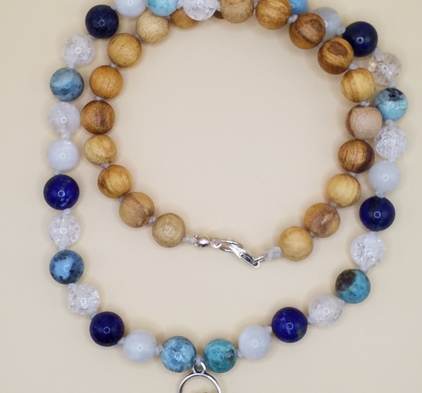 Palosanto Halskette "Wave"