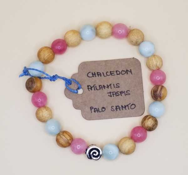 Palosanto Armband Chalcedon