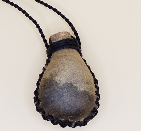 Ritualkette Dammhirsch schwarz